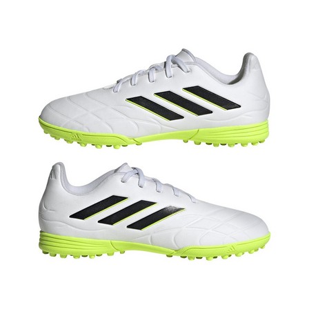 Kids Unisex Copa Pure Ii.3 Turf Boots Ftwr, White, A701_ONE, large image number 5