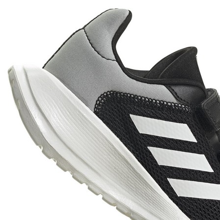 Unisex Kids Tensaur Run Shoes, Black, A701_ONE, large image number 4