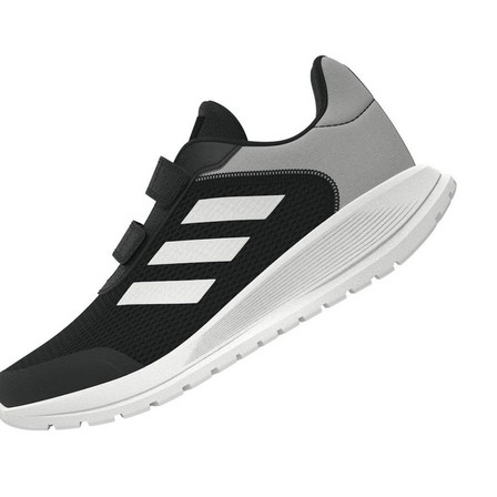 Unisex Kids Tensaur Run Shoes, Black, A701_ONE, large image number 5