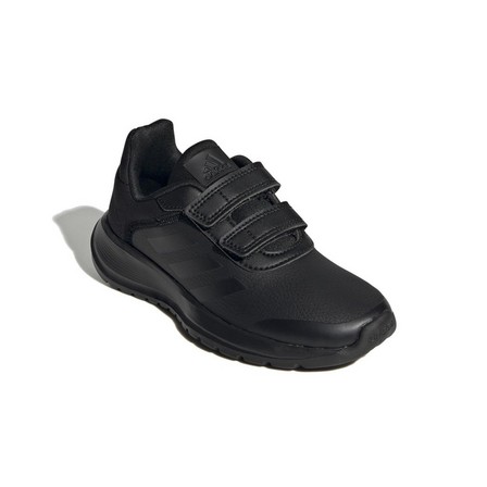 Unisex Kids Tensaur Run Shoes, Black, A701_ONE, large image number 1