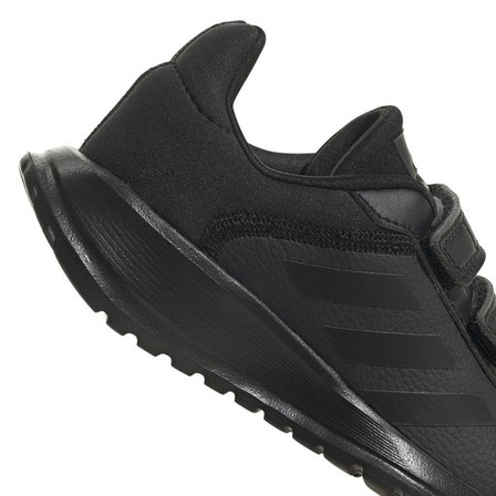 Unisex Kids Tensaur Run Shoes, Black, A701_ONE, large image number 4