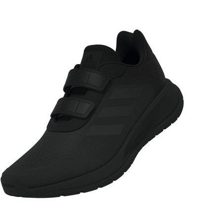 Unisex Kids Tensaur Run Shoes, Black, A701_ONE, large image number 7