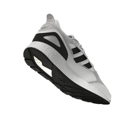 Men Zx 1K Boost 2.0 Shoes, White, A701_ONE, large image number 12