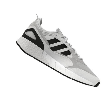 Men Zx 1K Boost 2.0 Shoes, White, A701_ONE, large image number 13