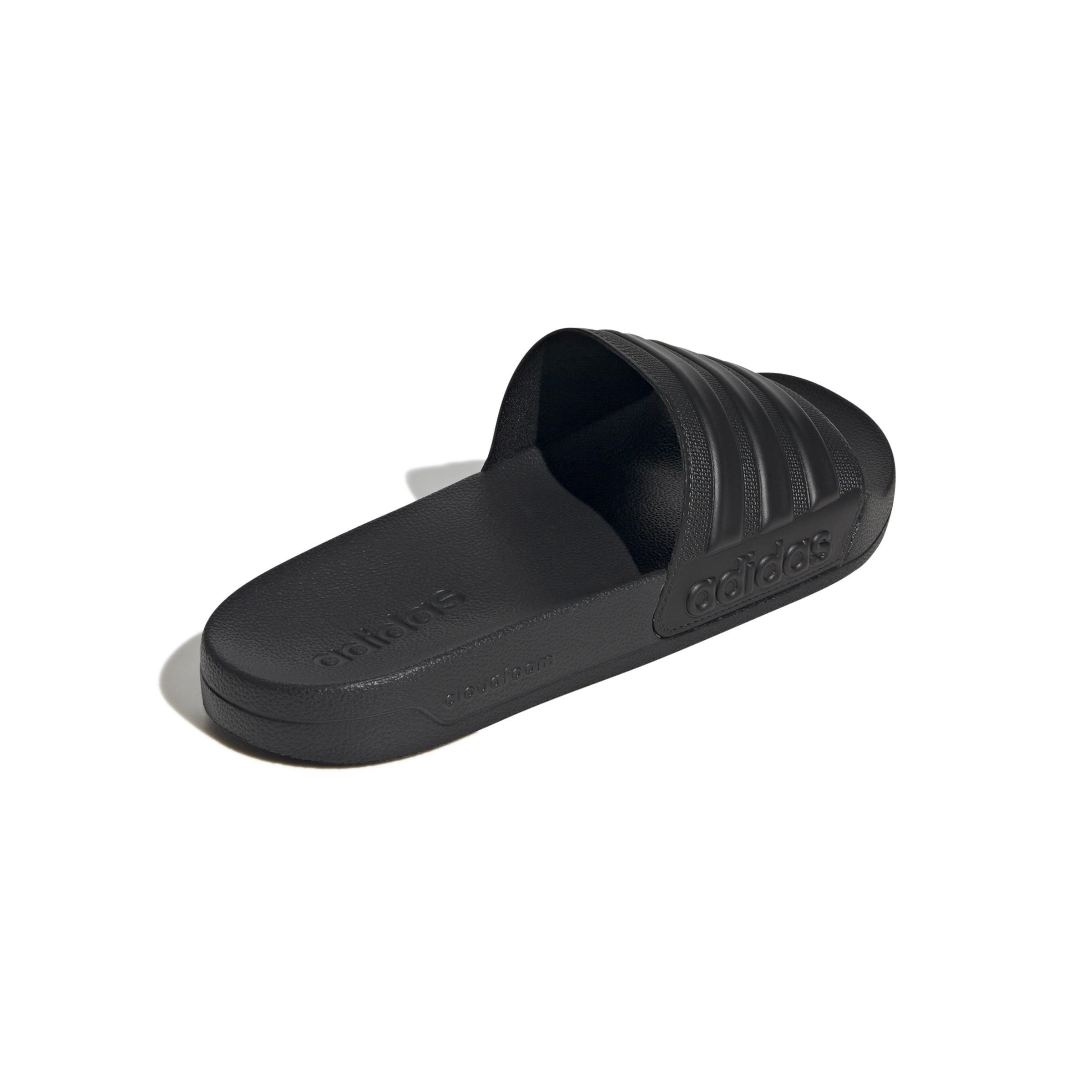 Unisex Adilette Shower Slides, Black, A701_ONE, large image number 3