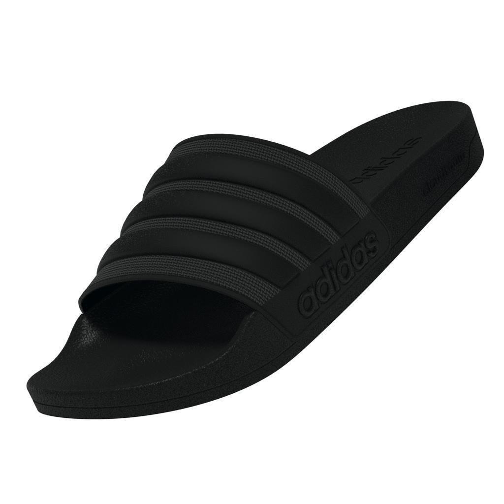 Unisex Adilette Shower Slides, Black, A701_ONE, large image number 10