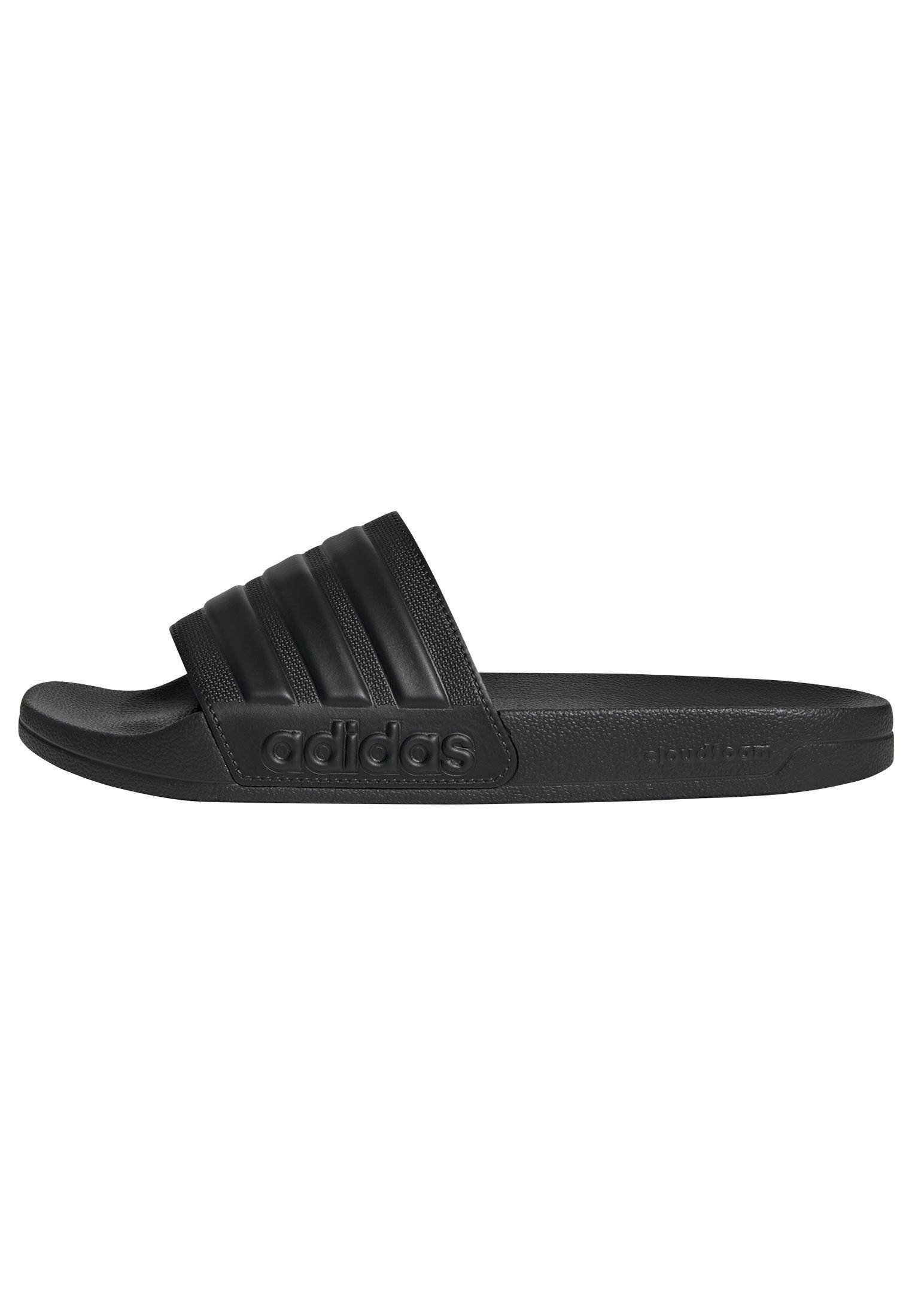 Unisex Adilette Shower Slides, Black, A701_ONE, large image number 13