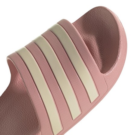 Women Adilette Aqua Slides, Pink, A701_ONE, large image number 3