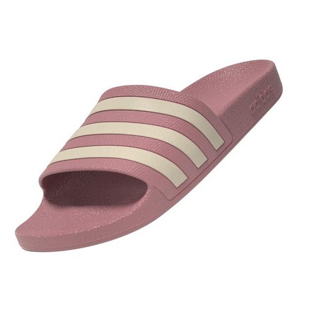 Women Adilette Aqua Slides, Pink, A701_ONE, large image number 11