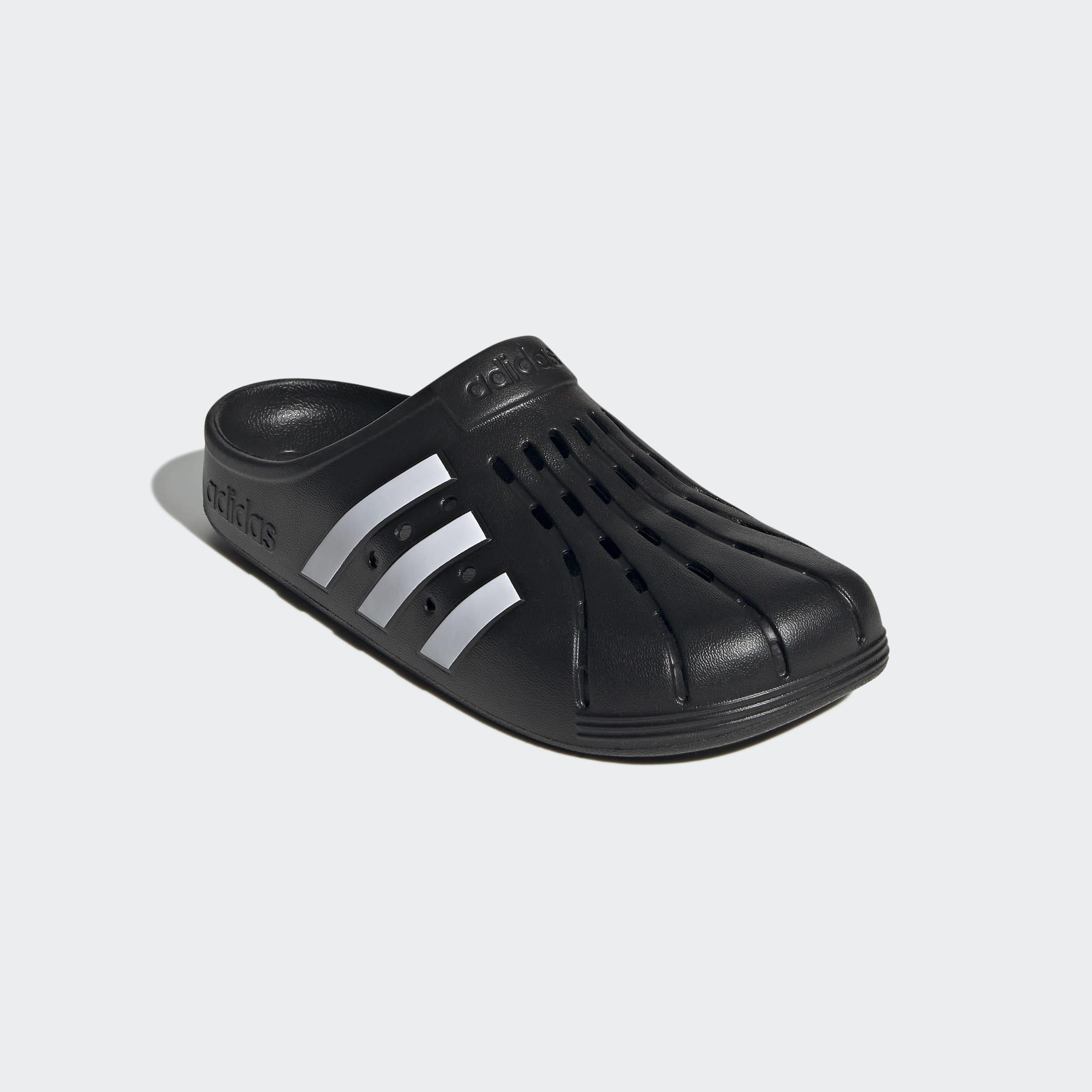 Adilette Clogs CBLACK/FTWWHT/CBLACK Unisex Adult, A701_ONE, large image number 2