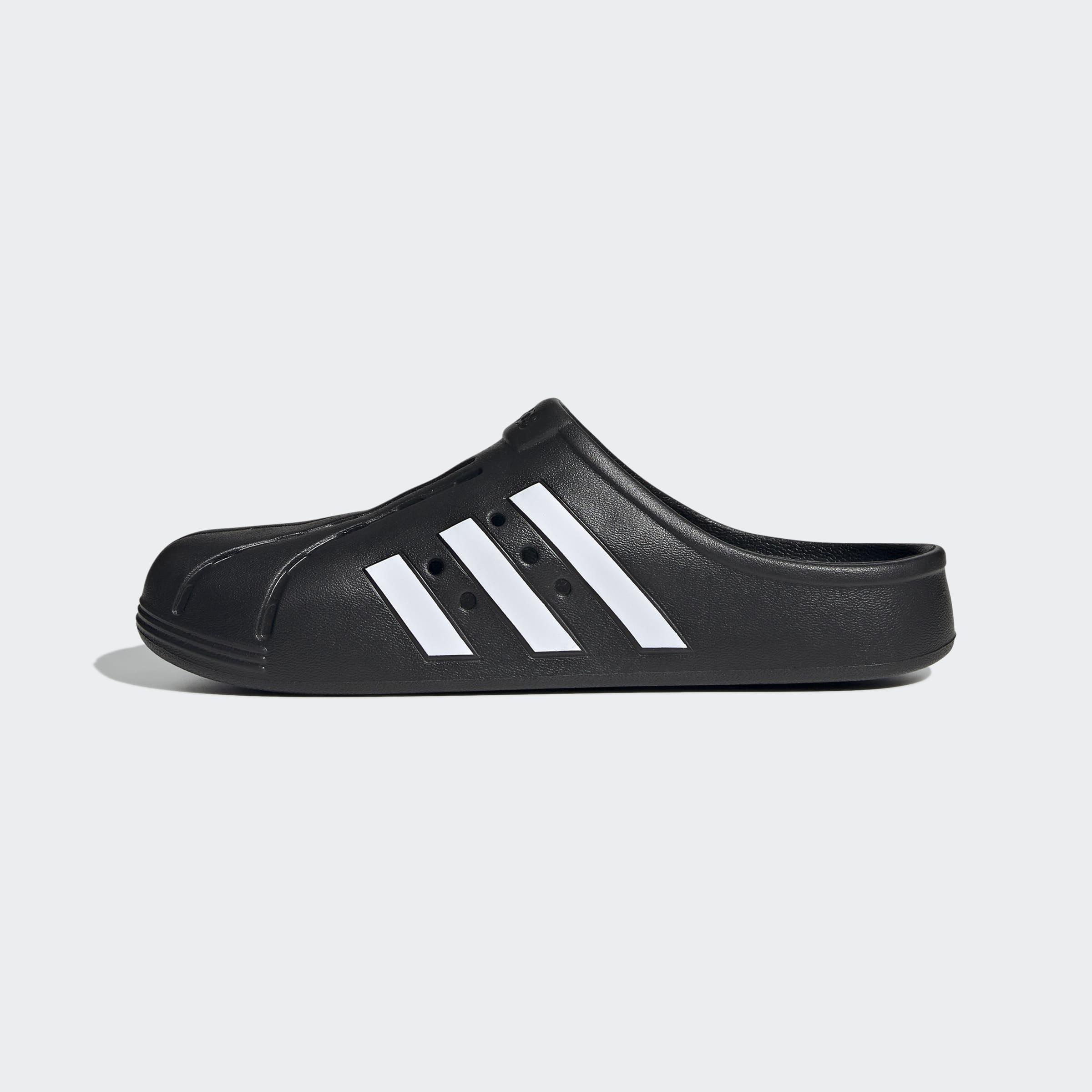 Adilette Clogs CBLACK/FTWWHT/CBLACK Unisex Adult, A701_ONE, large image number 6