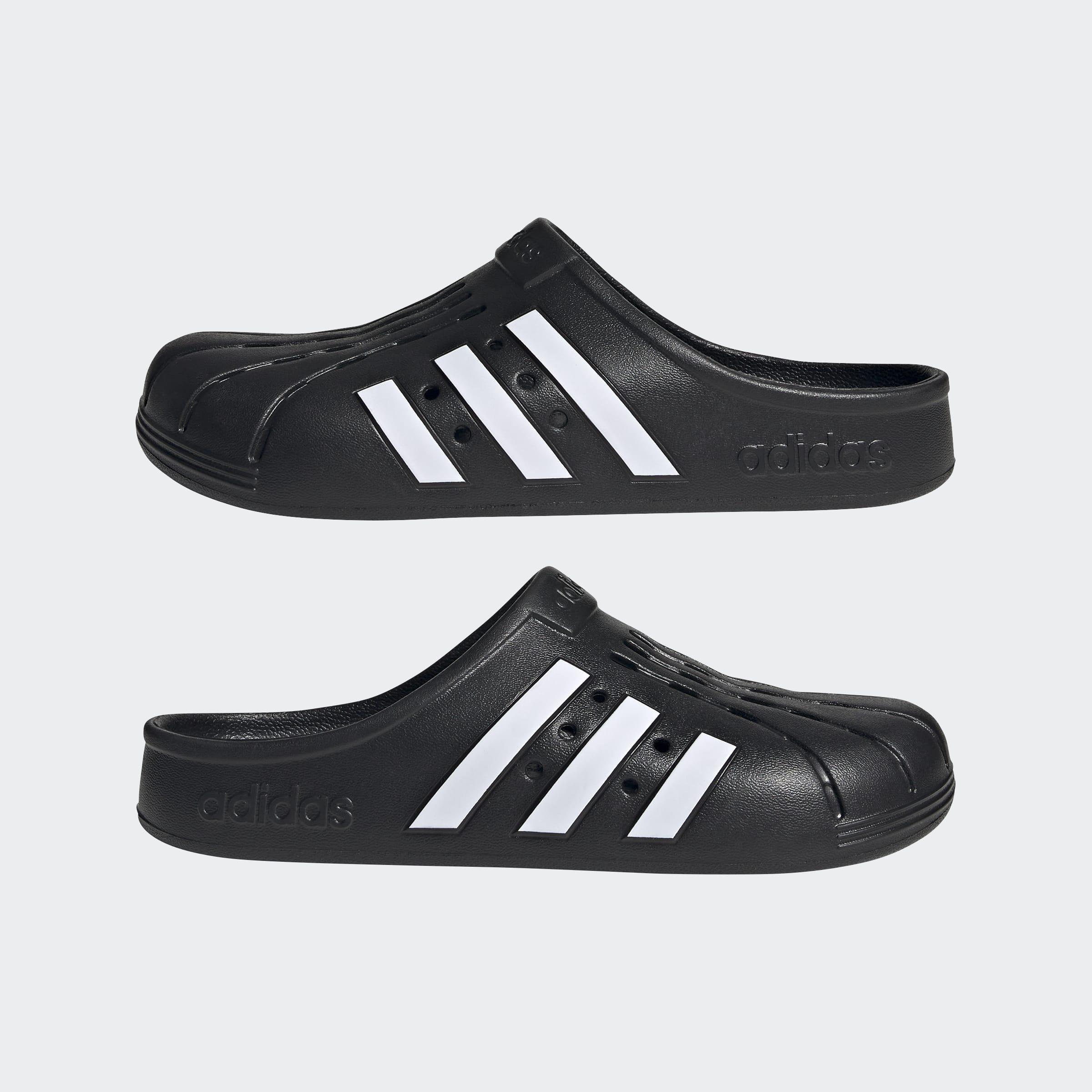 Adilette Clogs CBLACK/FTWWHT/CBLACK Unisex Adult, A701_ONE, large image number 7