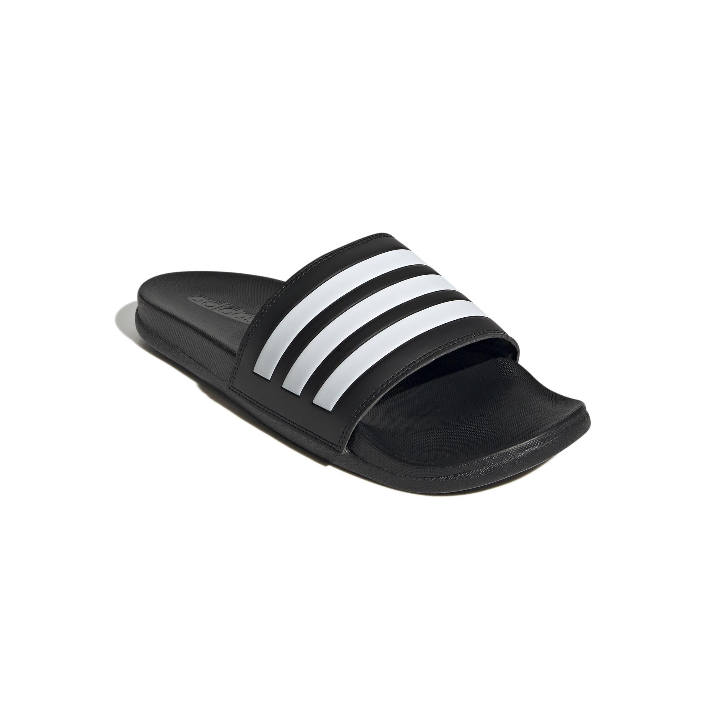 Unisex Adilette Comfort Slides, Black, A701_ONE, large image number 2