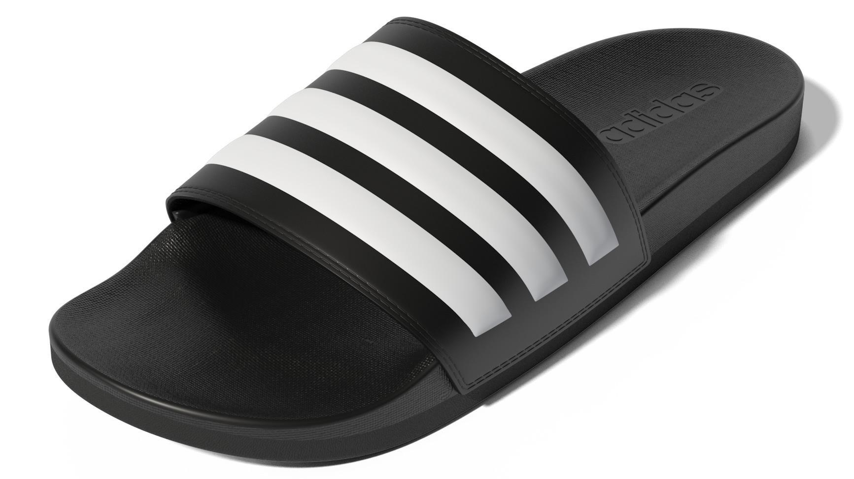 Unisex Adilette Comfort Slides, Black, A701_ONE, large image number 11