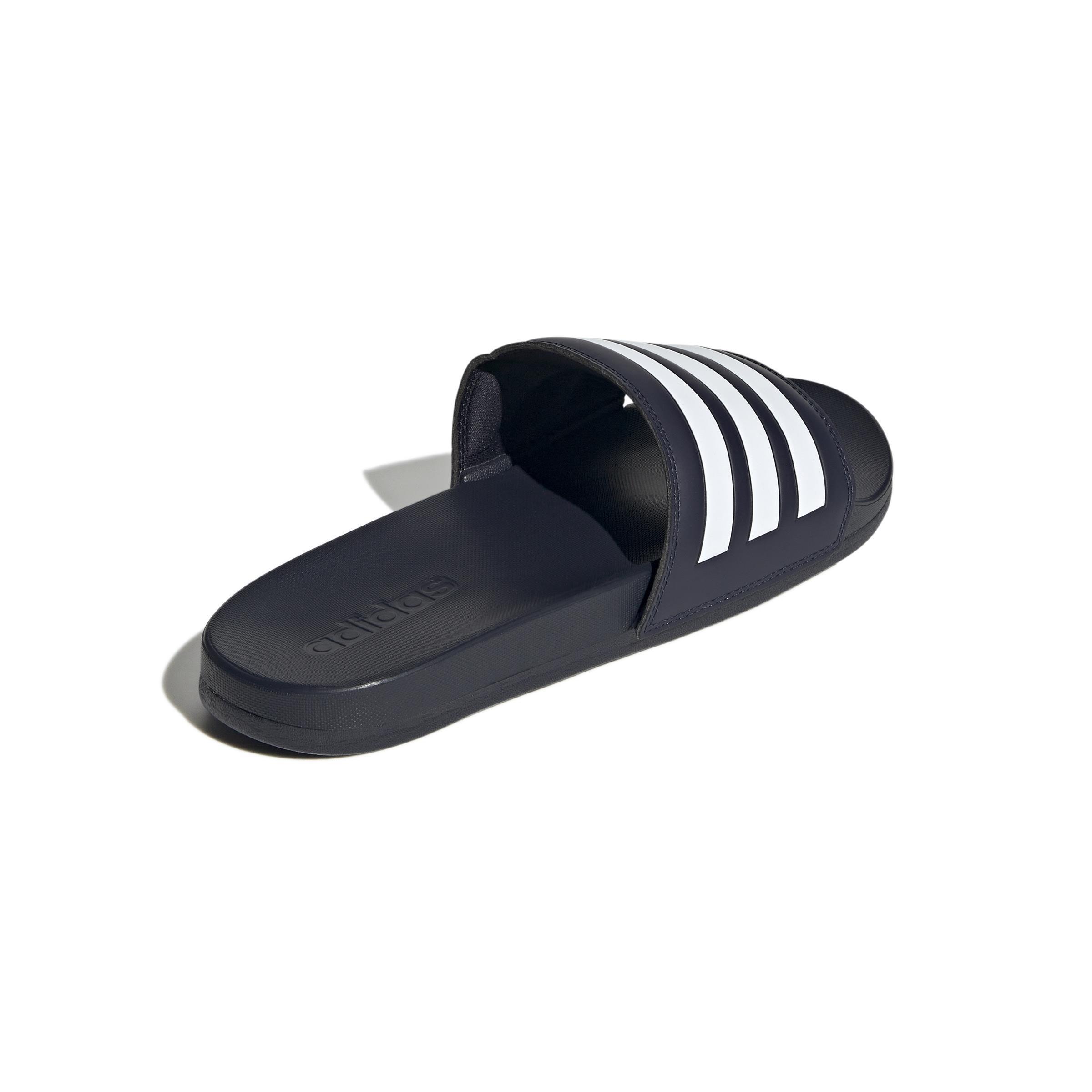 Unisex Adilette Comfort Slides, Blue, A701_ONE, large image number 3