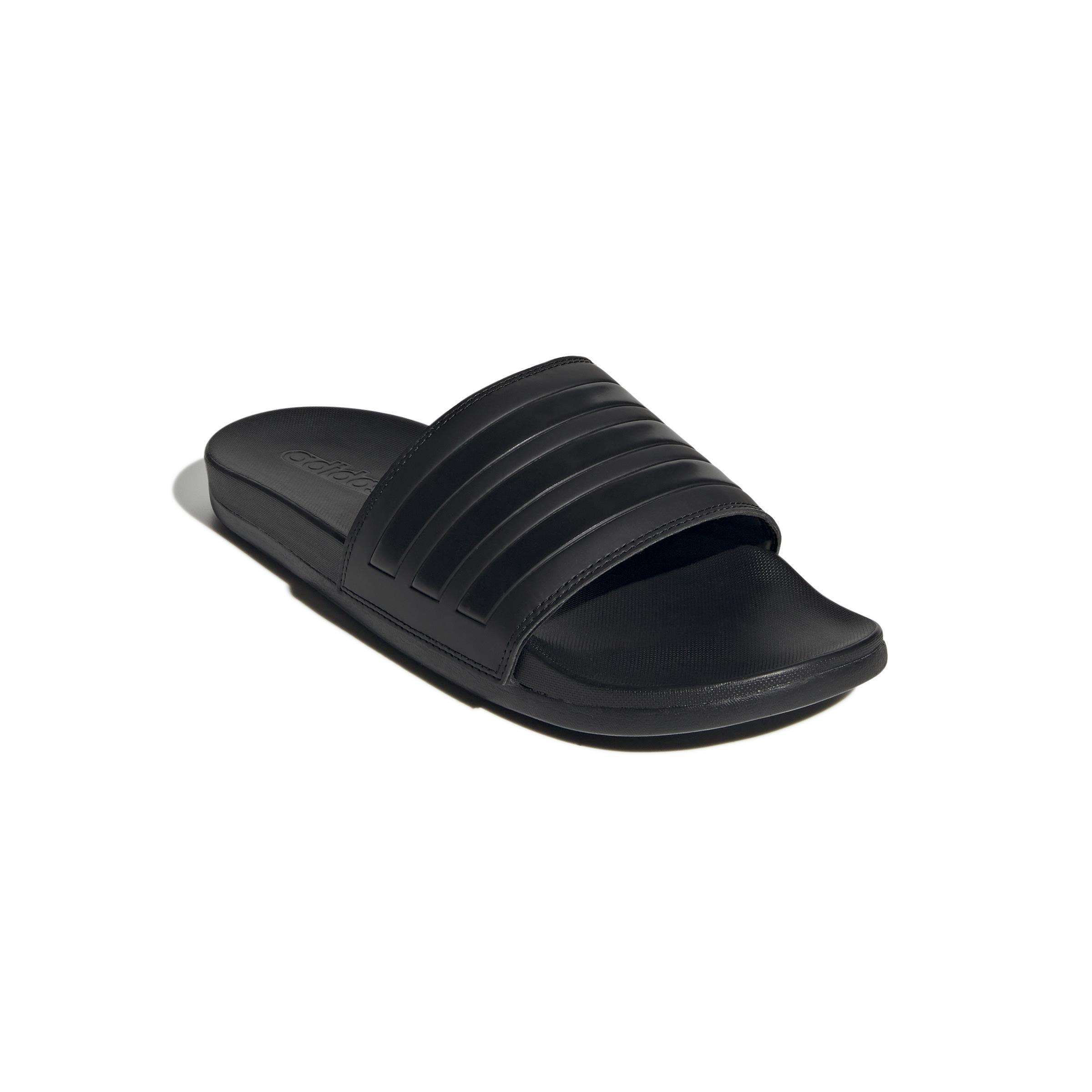 Unisex Adilette Comfort Slides, Black, A701_ONE, large image number 2