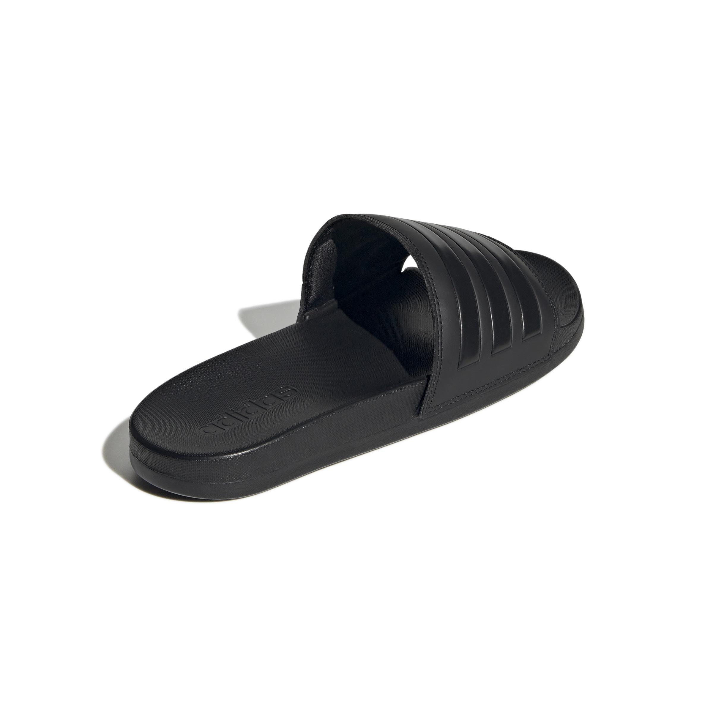 Unisex Adilette Comfort Slides, Black, A701_ONE, large image number 3