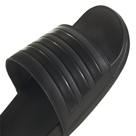 Unisex Adilette Comfort Slides, Black, A701_ONE, large image number 4