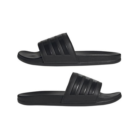 Unisex Adilette Comfort Slides, Black, A701_ONE, large image number 20