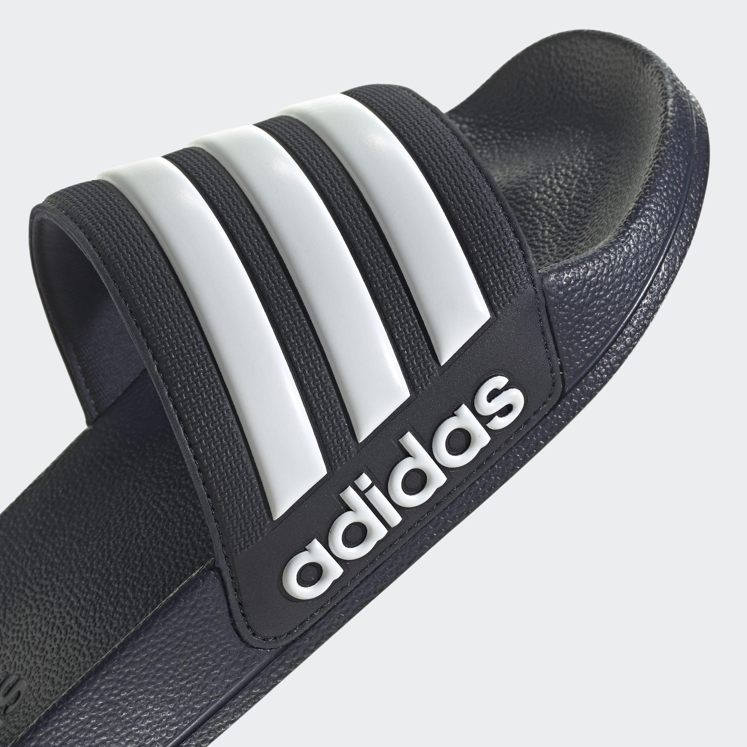 Unisex Adilette Shower Slides, Blue, A701_ONE, large image number 5