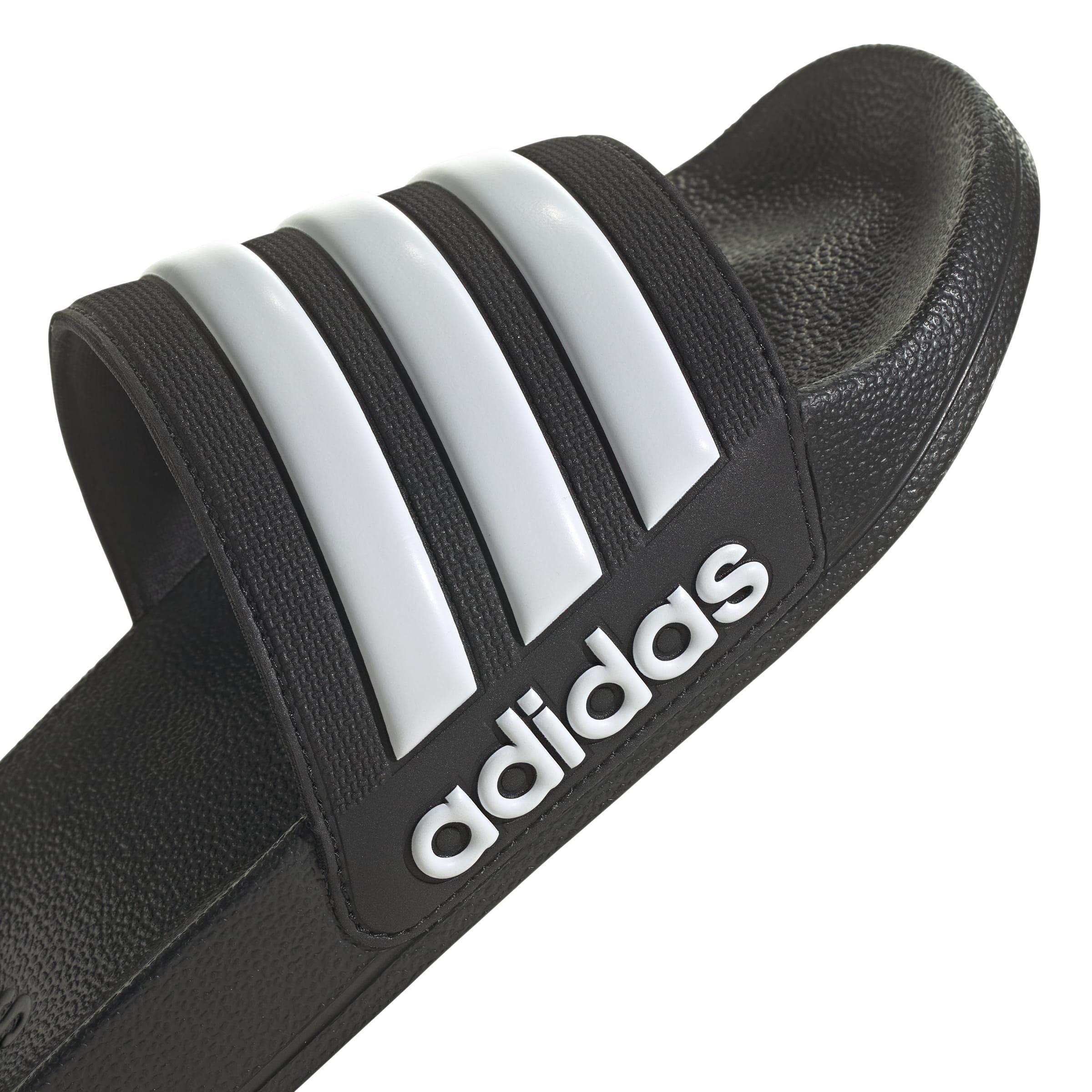 Unisex Adilette Shower Slides, Black, A701_ONE, large image number 5