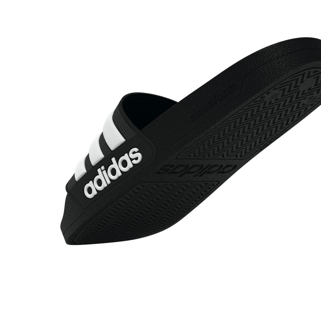 Unisex Adilette Shower Slides, Black, A701_ONE, large image number 8