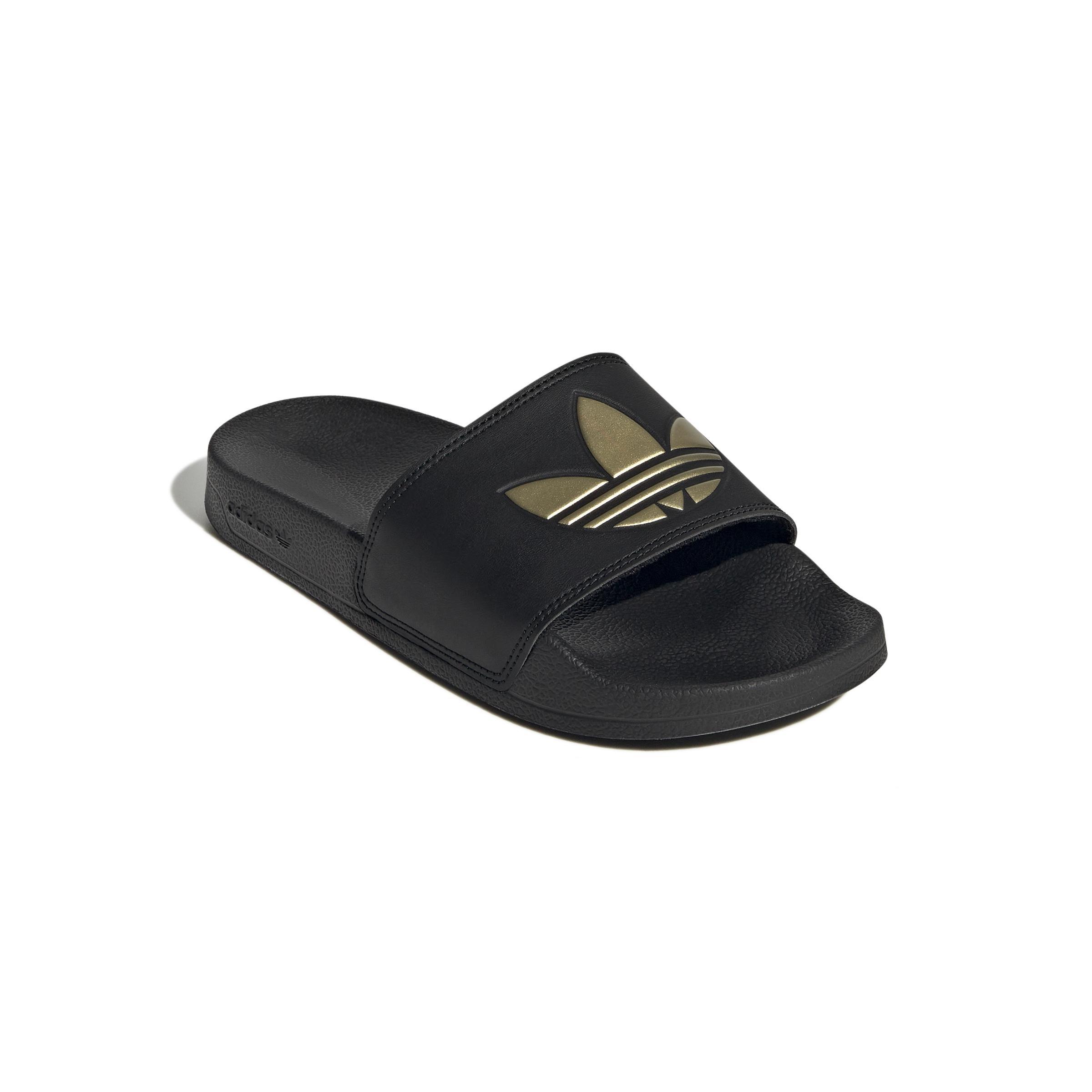 Women Adilette Lite Slides, Black, A701_ONE, large image number 1