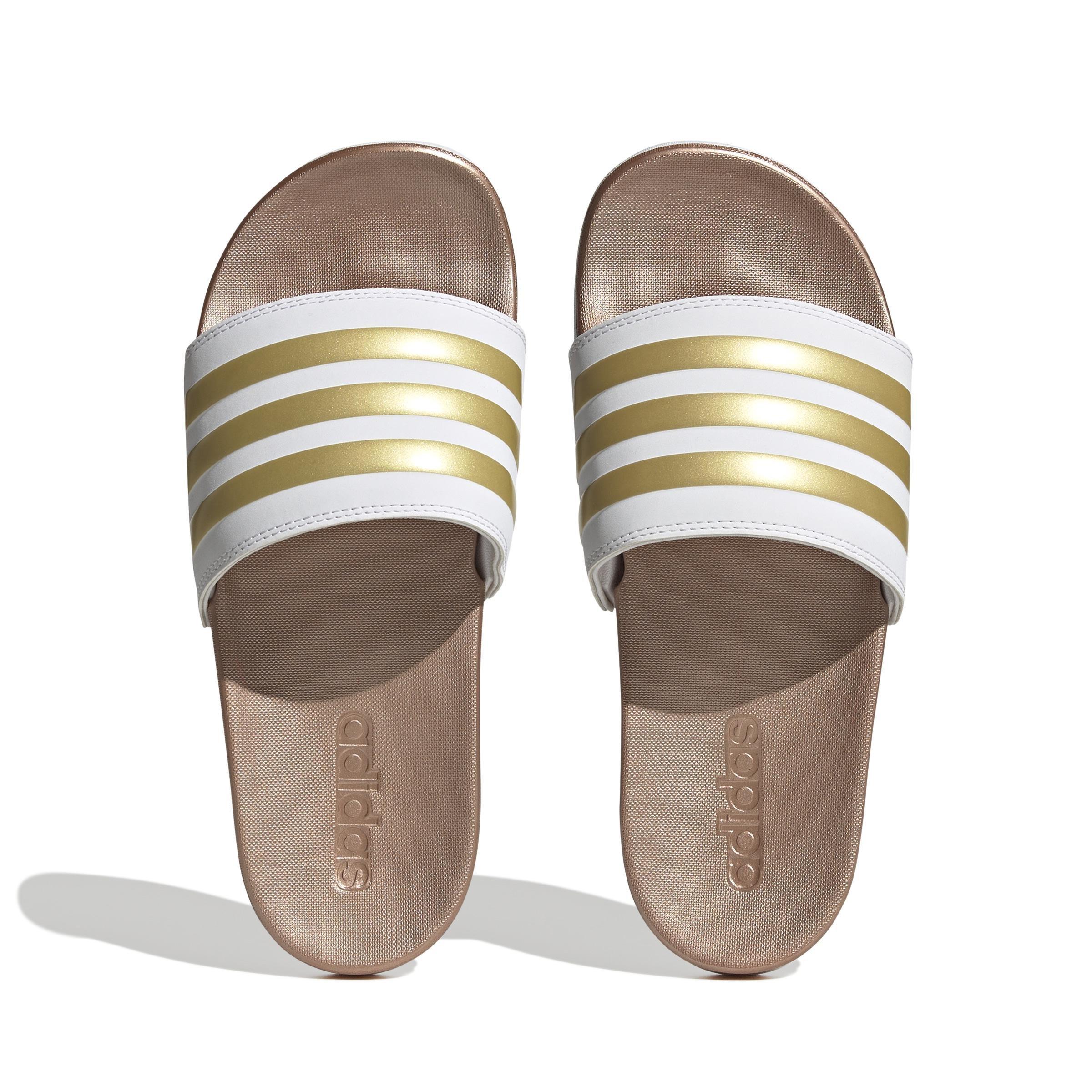 Adilette Comfort Slides, White, , large image number 1