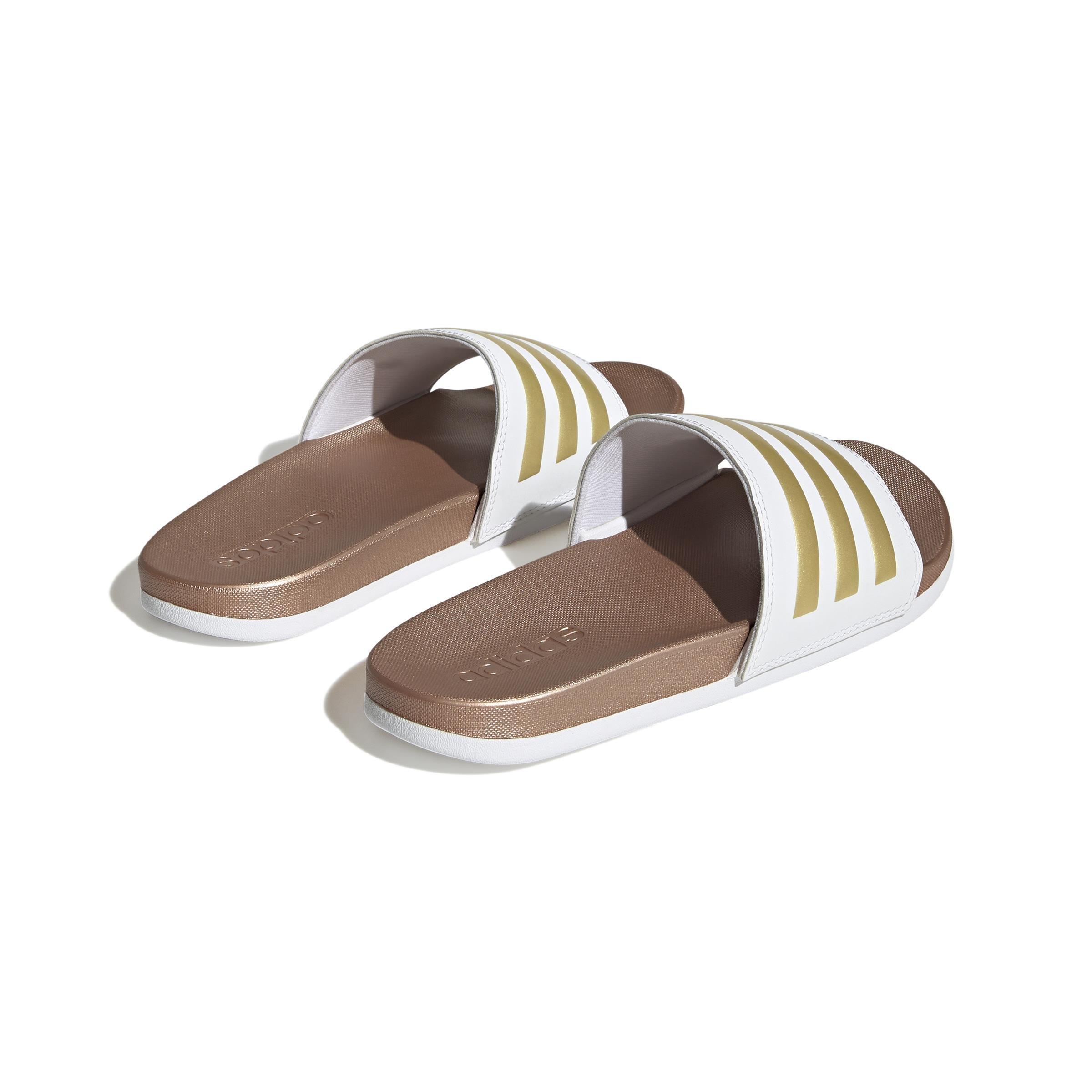 Adilette Comfort Slides, White, , large image number 3