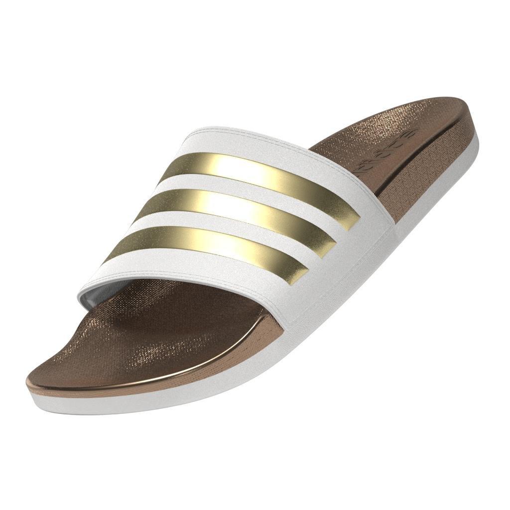 Adilette Comfort Slides, White, , large image number 10
