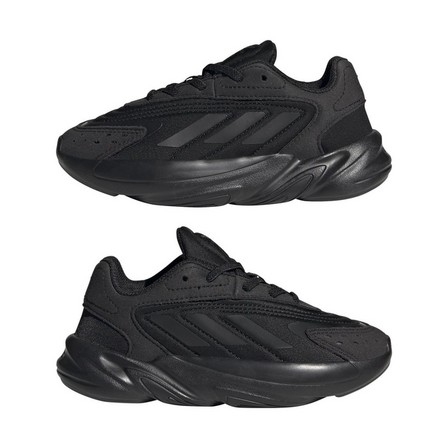Unisex Kids Ozelia Shoes, Black, A701_ONE, large image number 6
