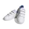 Unisex Kids Advantage Lifestyle Court Hook-And-Loop Shoes Ftwr, White, A701_ONE, thumbnail image number 1