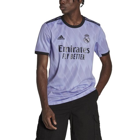 Men Real Madrid 22/23 Away Jersey, Light Purple, A701_ONE, large image number 1
