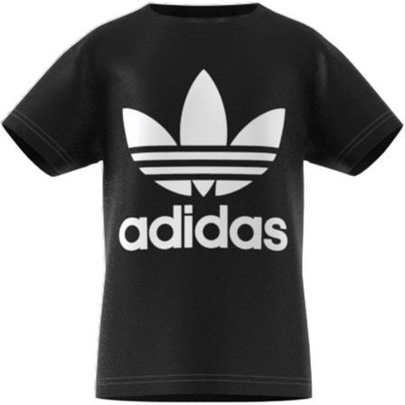 Adicolor Trefoil T-Shirt black Unisex Kids, A701_ONE, large image number 1
