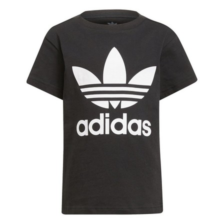 Adicolor Trefoil T-Shirt black Unisex Kids, A701_ONE, large image number 2