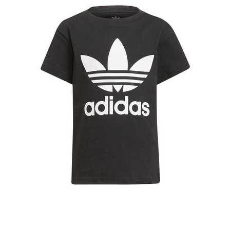 Adicolor Trefoil T-Shirt black Unisex Kids, A701_ONE, large image number 3