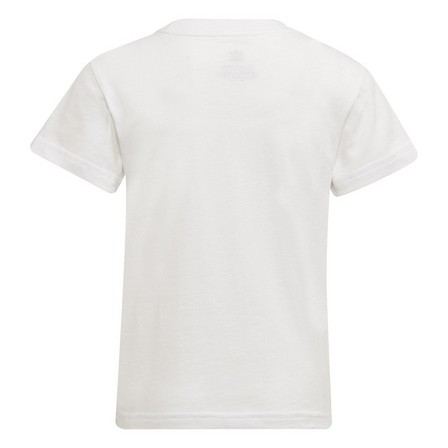 Unisex Kids Adicolor Trefoil T-Shirt, White, A701_ONE, large image number 5