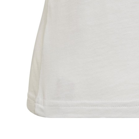 Unisex Kids Adicolor Trefoil T-Shirt, White, A701_ONE, large image number 6