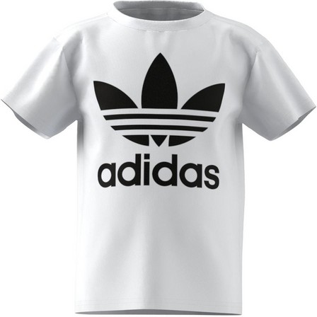 Unisex Kids Adicolor Trefoil T-Shirt, White, A701_ONE, large image number 17