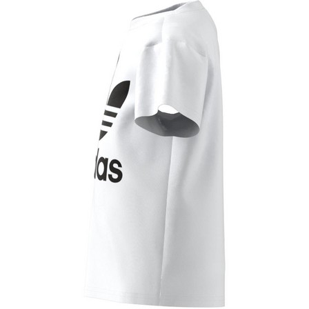 Unisex Kids Adicolor Trefoil T-Shirt, White, A701_ONE, large image number 19