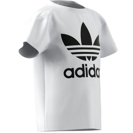 Unisex Kids Adicolor Trefoil T-Shirt, White, A701_ONE, large image number 21
