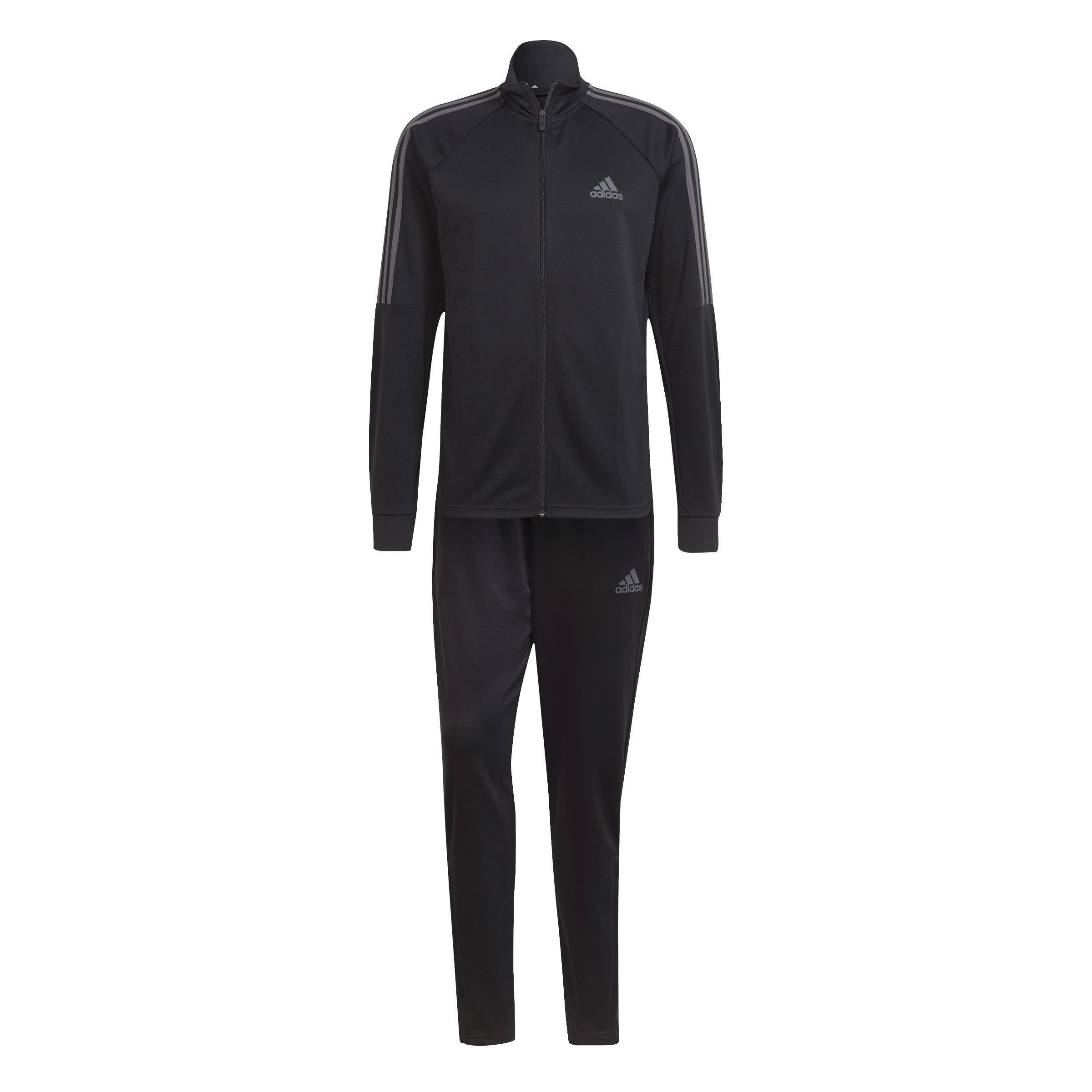 Men Aeroready Sereno Cut 3-Stripes Tracksuit, Black, A701_ONE, large image number 0