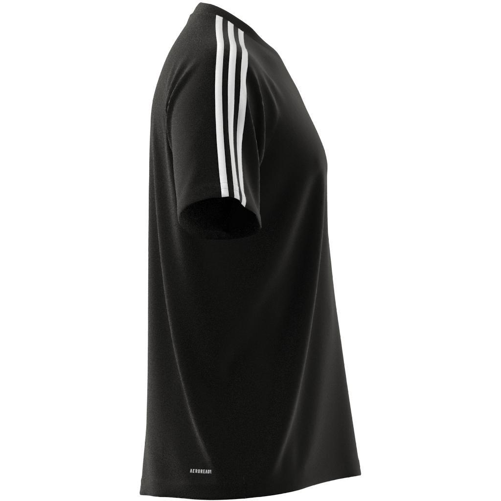 Men 3-Stripes Sleeve Shirt, Black, A701_ONE, large image number 4