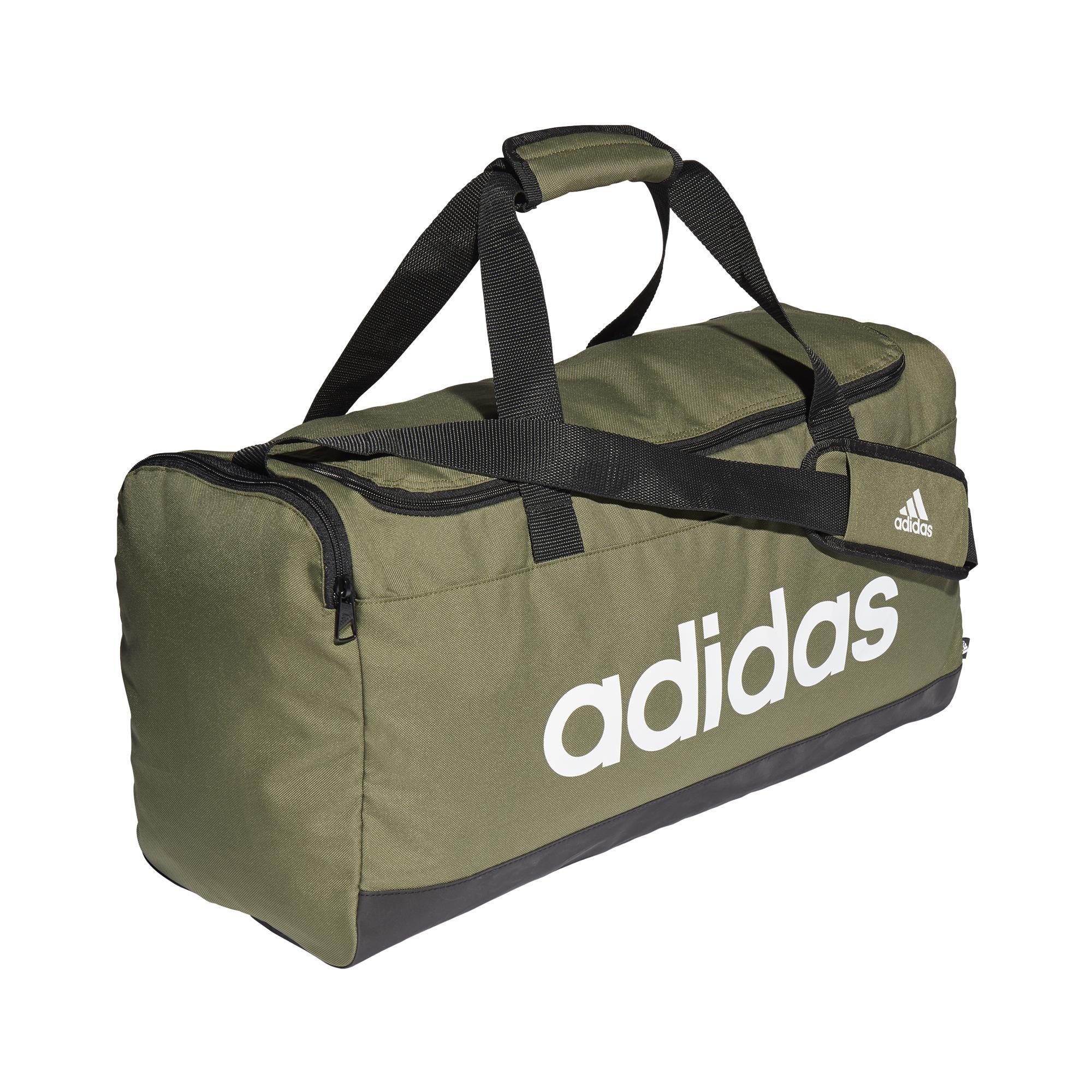 Unisex Essentials Logo Duffel Bag Medium, Green, , large image number 2
