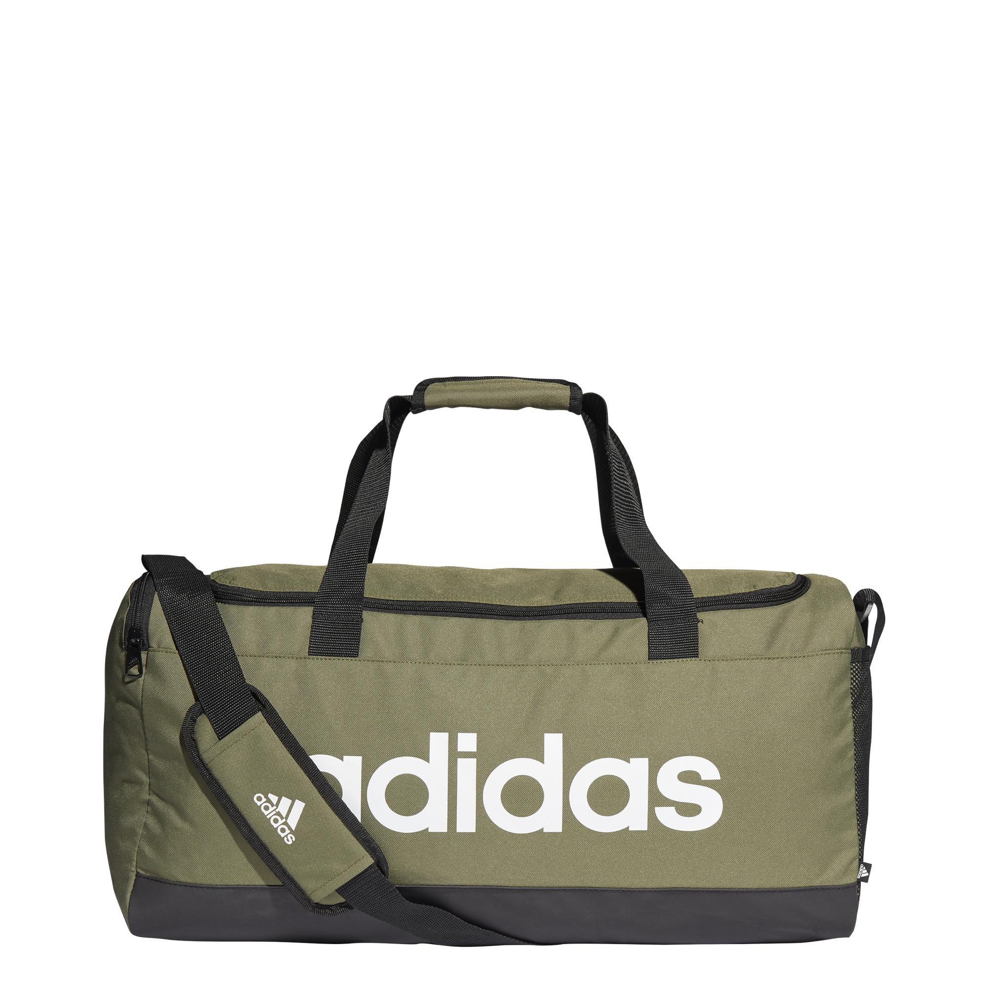Unisex Essentials Logo Duffel Bag Medium, Green, , large image number 3