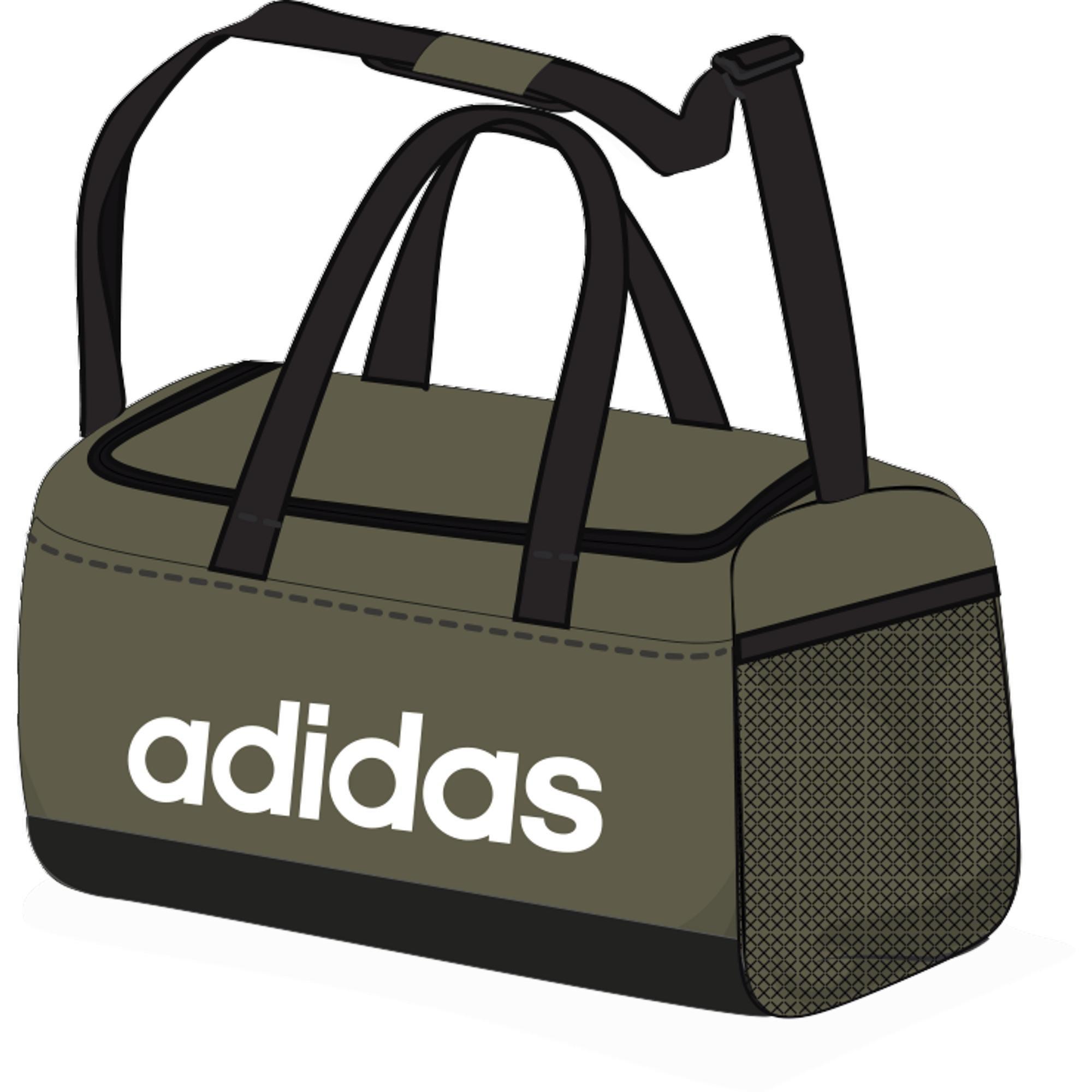 Unisex Essentials Logo Duffel Bag Medium, Green, , large image number 4