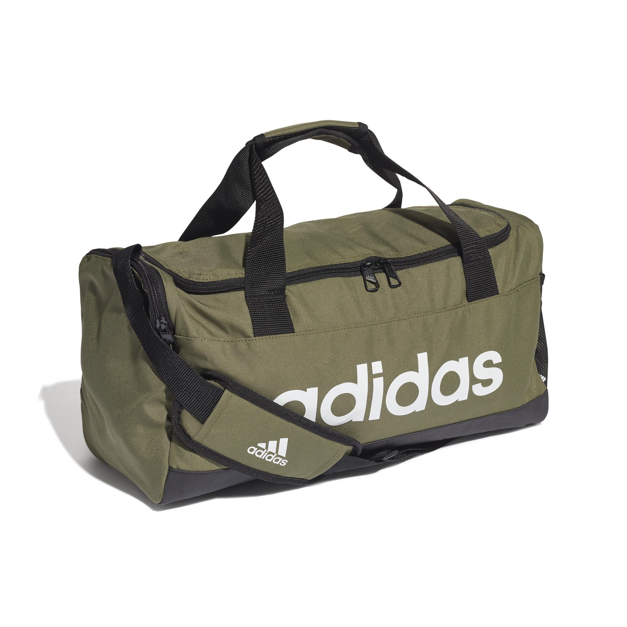 Unisex Extra Small Essentials Logo Duffel Bag, Green, A701_ONE, large image number 2