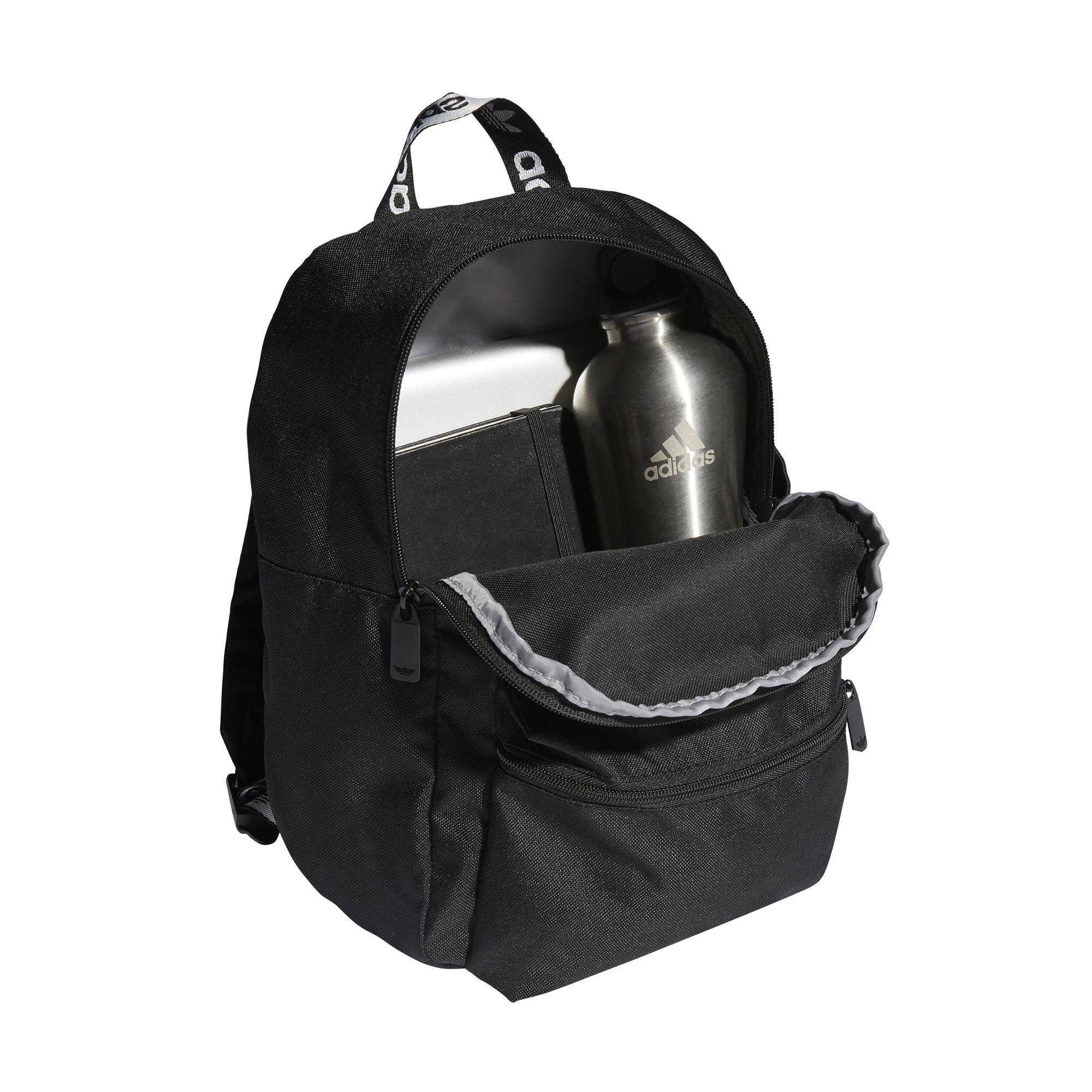 Unisex Adicolor Classic Backpack Small, Black, A701_ONE, large image number 1