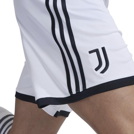 Mens Juventus 22/23 Home Shorts, White, A701_ONE, large image number 2