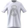 Men Aeroready Training Logo Graphic Short Sleeve T-Shirt, White, A701_ONE, thumbnail image number 12